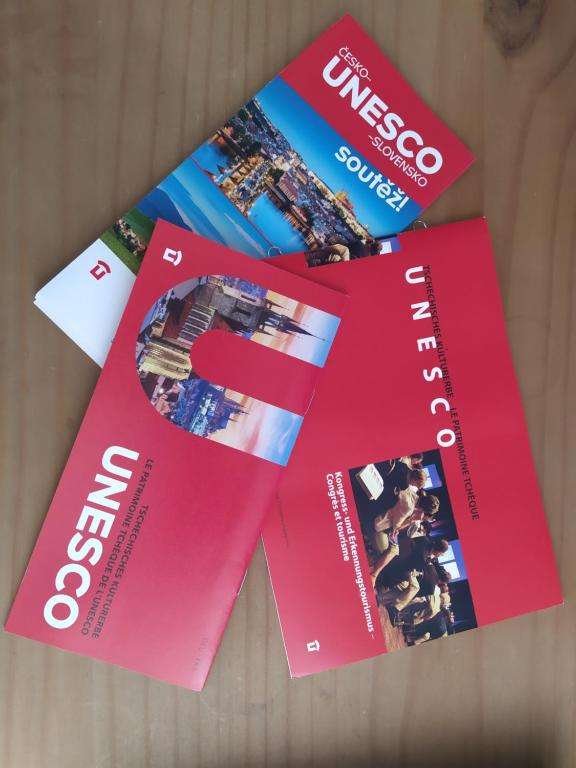 Turistické brožury o oblasti UNESCO