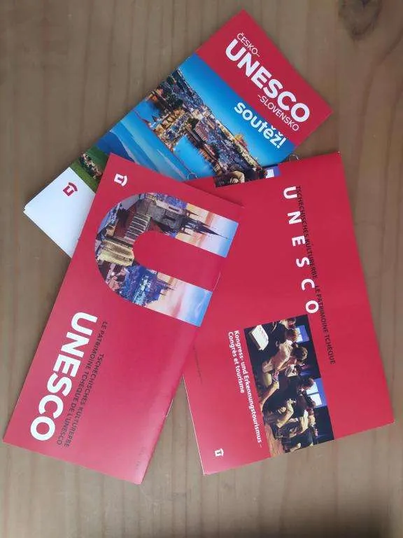 Turistické brožury o oblasti UNESCO