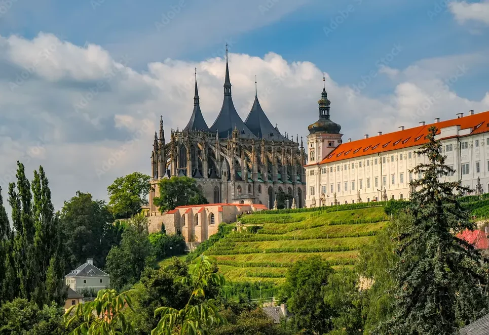 Chrám svaté Barbory a Jezuitská kolej v Kutné Hoře