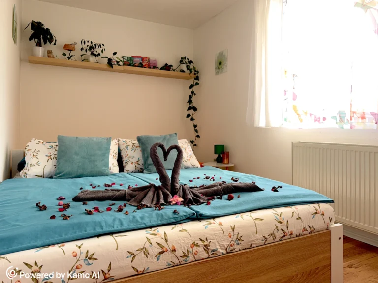 Ložnice House of Relax s manželskou postelí